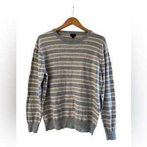 J Crew EUC Large striped sweater
